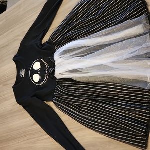 Girls nightmare before Christmas dress size large